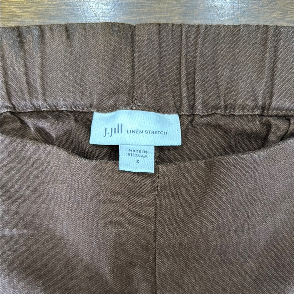 J.Jill Linen Stretch Trousers